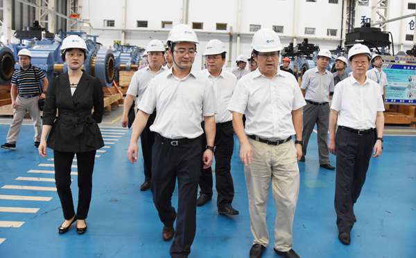 朱從玖副省長一行蒞臨我司調(diào)研